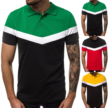 Custom Printing Logo Design Splice Polo Shirt | t shirt suppliers